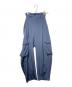 Y's（ワイズ）の古着「24ss CREPE de CHINE CARGO PANTS」｜ネイビー