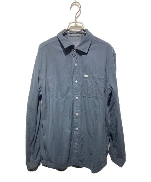 LACOSTE（ラコステ）LACOSTE (ラコステ) リバーシブルシャツ ブラック サイズ:Ｍの古着・服飾アイテム