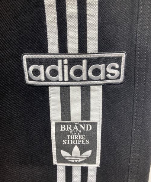 adidas（アディダス）adidas (アディダス) アディブレイク デニム 2-In-1 パンツ ブラック サイズ:W28の古着・服飾アイテム