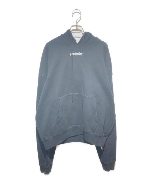 OFFWHITE（オフホワイト）OFFWHITE (オフホワイト) OVER HOODIE ブラック サイズ:Mの古着・服飾アイテム