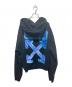 OFFWHITE (オフホワイト) OVER HOODIE ブラック サイズ:M：15000円