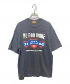 HUMAN MADEヒューマンメイド）の古着「プリントTシャツ」｜ブラック
