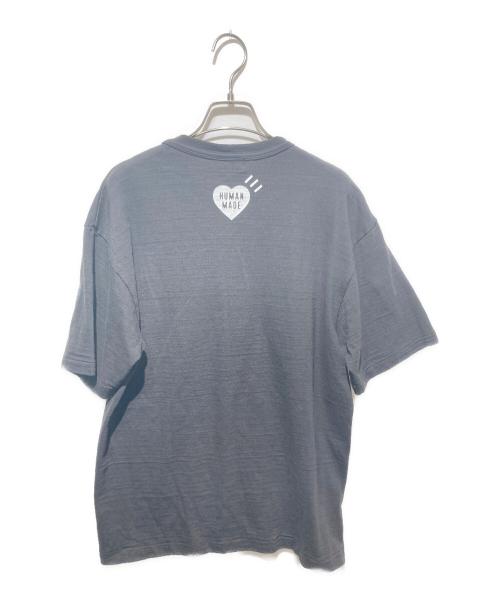 HUMAN MADE（ヒューマンメイド）HUMAN MADE (ヒューマンメイド) プリントTシャツ ブラック サイズ:Ｌの古着・服飾アイテム