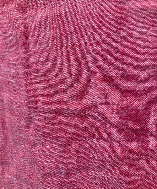 45rpm（45アールピーエム）45rpm (45アールピーエム) ガーゼコットンプルオーバーシャツ レッド サイズ:2の古着・服飾アイテム