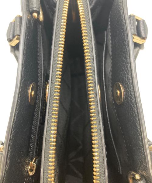 MICHAEL KORS（マイケルコース）MICHAEL KORS (マイケル・コース) 2WAYショルダーバッグ ブラックの古着・服飾アイテム