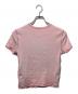 DIESEL (ディーゼル) T-ELE  ハートモチーフリブカットソー ピンク サイズ:M：8000円