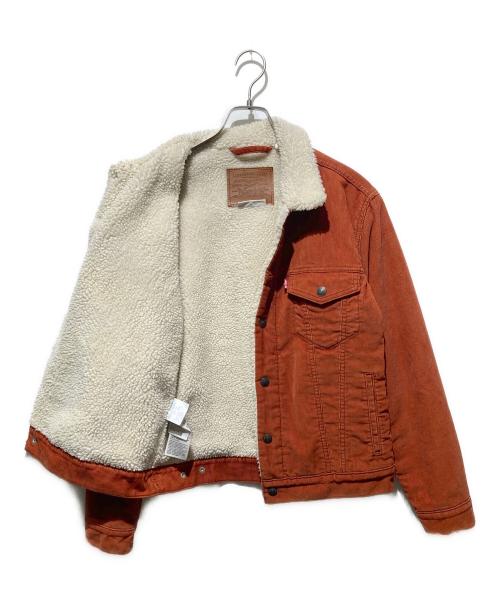 LEVI'S（リーバイス）LEVI'S (リーバイス) 裏ボアコーデュロイジャケット オレンジ サイズ:Sの古着・服飾アイテム