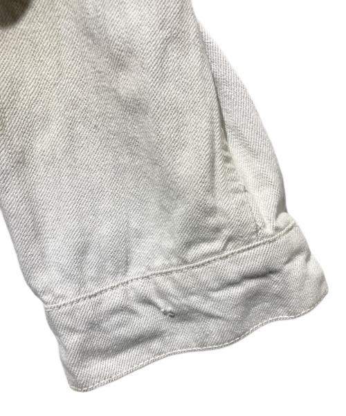 HELMUT LANG（ヘルムートラング）HELMUT LANG (ヘルムートラング) OVERSIZED DNM/ WHITE DSTROY デニムジャケット グレー サイズ:ＸＳの古着・服飾アイテム