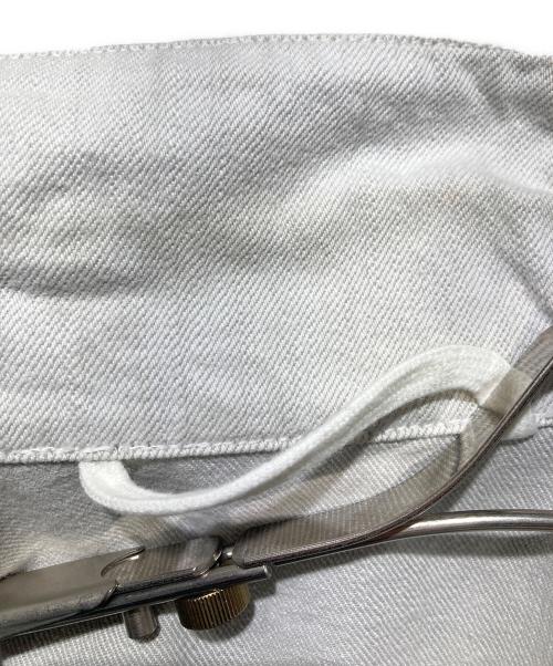 HELMUT LANG（ヘルムートラング）HELMUT LANG (ヘルムートラング) OVERSIZED DNM/ WHITE DSTROY デニムジャケット グレー サイズ:ＸＳの古着・服飾アイテム