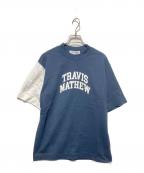 TravisMathew×NVGトラヴィスマシュー×）の古着「コラボTシャツ」｜ネイビー