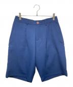 adidasアディダス）の古着「MALBON ピンタッククラシックショーツ」｜ネイビー