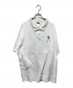 NEW VINTAGE GOLFニュービンテージゴルフ）の古着「ポロシャツ」｜ホワイト