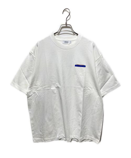 ATOMS（アトモス）ATOMS (アトモス) Poster T-shirt ホワイト サイズ:ＸＬ 未使用品の古着・服飾アイテム