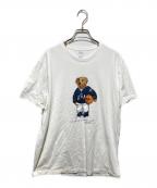 POLO RALPH LAURENポロ・ラルフローレン）の古着「ポロベアプリントTシャツ」｜ホワイト