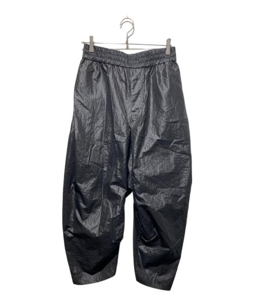 Vivienne Westwood man（ヴィヴィアン ウェストウッド マン）Vivienne Westwood man (ヴィヴィアン ウェストウッド マン) ナイロンパンツ/“SPORTY FOLD BACK” トラウザーズ ブラック サイズ:46の古着・服飾アイテム