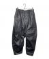 Vivienne Westwood man（ヴィヴィアン ウェストウッド マン）の古着「ナイロンパンツ/“SPORTY FOLD BACK” トラウザーズ」｜ブラック