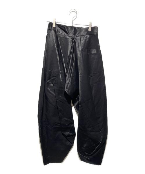 Vivienne Westwood RED LABEL（ヴィヴィアンウエストウッドレッドレーベル）Vivienne Westwood RED LABEL (ヴィヴィアンウエストウッドレッドレーベル) 変形サテンパンツ ブラック サイズ:00 未使用品の古着・服飾アイテム