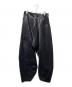 Vivienne Westwood RED LABEL (ヴィヴィアンウエストウッドレッドレーベル) 変形サテンパンツ ブラック サイズ:00 未使用品：17000円