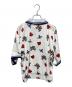 Vivienne Westwood RED LABEL (ヴィヴィアンウエストウッドレッドレーベル) ハートオーブモチーフポロシャツ/HEART SKULL ORB PRINTポロトップ ホワイト サイズ:00 未使用品：13000円
