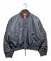 Vivienne Westwood RED LABEL（ヴィヴィアンウエストウッドレッドレーベル）の古着「バックオーブMA-1ジャケット」｜ブラック