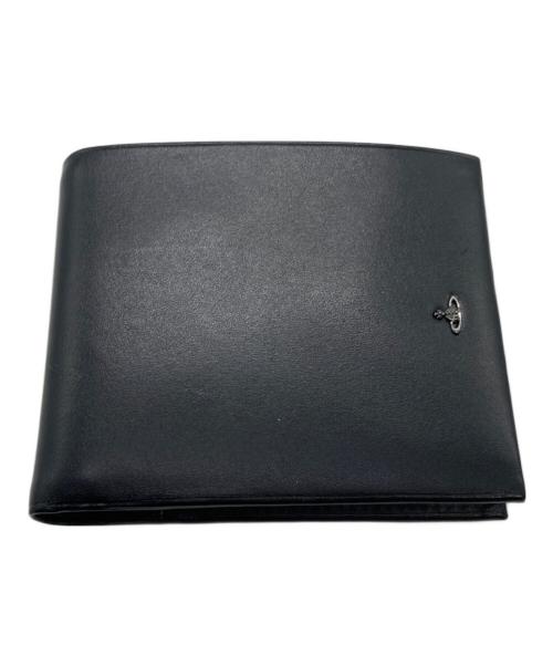 Vivienne Westwood（ヴィヴィアンウエストウッド）Vivienne Westwood (ヴィヴィアンウエストウッド) 2つ折り財布 ブラックの古着・服飾アイテム