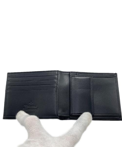 Vivienne Westwood（ヴィヴィアンウエストウッド）Vivienne Westwood (ヴィヴィアンウエストウッド) 2つ折り財布 ブラックの古着・服飾アイテム