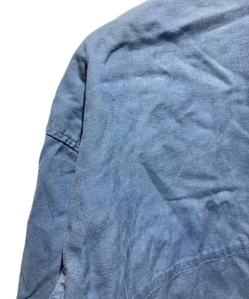 nest Robe（ネストローブ）nest Robe (ネストローブ) ローポケットシャツジャケット インディゴ サイズ:Freeの古着・服飾アイテム
