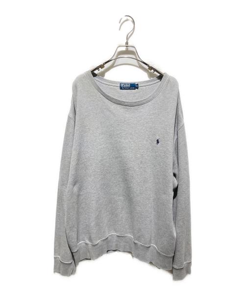 POLO RALPH LAUREN（ポロ・ラルフローレン）POLO RALPH LAUREN (ポロ・ラルフローレン) 90s ポニー刺繍スウェット グレー サイズ:ＸＬの古着・服飾アイテム