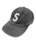 Supreme（シュプリーム）の古着「FW25 Sロゴキャップ」｜ブラック