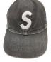 中古・古着 Supreme (シュプリーム) FW25 Sロゴキャップ ブラック：8000円