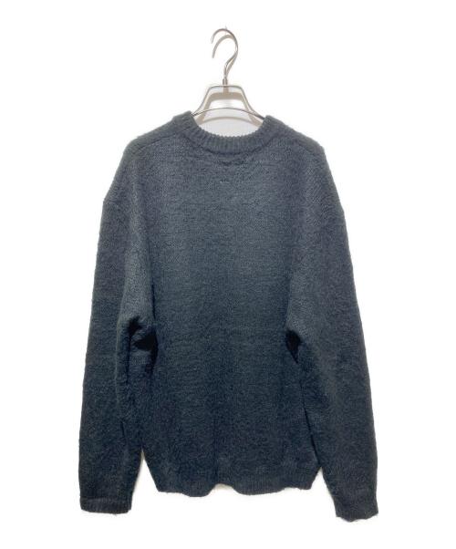 TOWN CRAFT（タウンクラフト）TOWN CRAFT (タウンクラフト) SOLID SHAGGY ZIP CARDIGAN ブラック サイズ:Ｌの古着・服飾アイテム