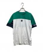 HYDROGENハイドロゲン）の古着「ドクロtシャツ」｜ホワイト×グリーン