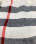 BURBERRY (バーバリー) ウールカシミヤ大判スカーフ ホワイト：10000円