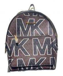 MICHAEL KORS（マイケル・コース）の古着「ロゴバックパック」｜ブラウン