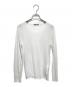 YLEVE（イレーヴ）の古着「COTTON SUPER HIGH-TWISTED BIO PULL OVER」｜ホワイト