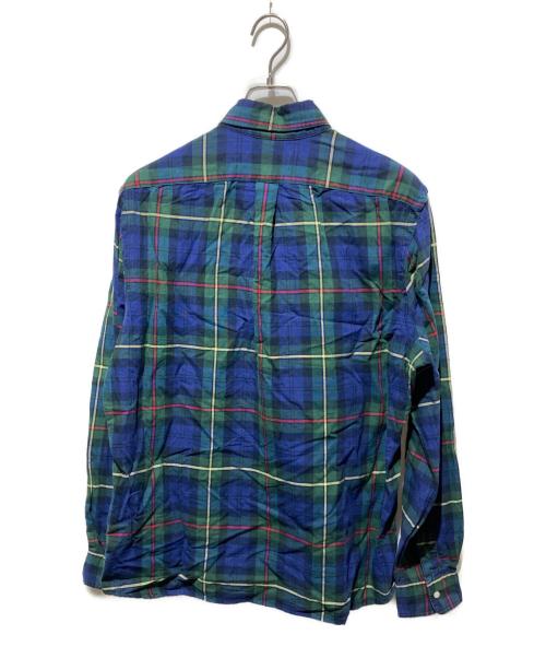 RALPH LAUREN（ラルフローレン）RALPH LAUREN (ラルフローレン) BDチェックシャツ ネイビー サイズ:Lの古着・服飾アイテム