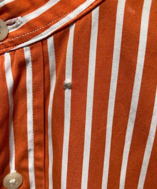 RALPH LAUREN（ラルフローレン）RALPH LAUREN (ラルフローレン) BDストライプシャツ オレンジ サイズ:Ｌの古着・服飾アイテム