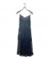 ALBERTA FERRETTI (アルベルタフェレッティ) イタリア製 シアーキャミソールデザインワンピース ブラック サイズ:42：8000円
