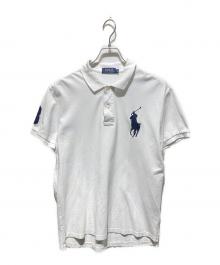 POLO RALPH LAUREN（ポロ・ラルフローレン）の古着「ビッグポニーポロシャツ」｜ホワイト