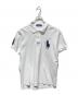 POLO RALPH LAUREN（ポロ・ラルフローレン）の古着「ビッグポニーポロシャツ」｜ホワイト