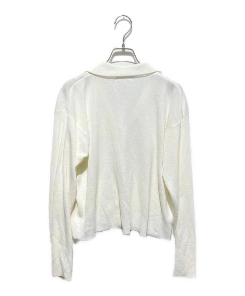 STYLE MIXER（スタイルミキサー）STYLE MIXER (スタイルミキサー) テーラーカラーニットカーデ アイボリー サイズ:FREEの古着・服飾アイテム