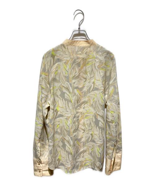 TODAYFUL（トゥデイフル）TODAYFUL (トゥデイフル) Standcollar Leaf Shirts ベージュ サイズ:FREEの古着・服飾アイテム