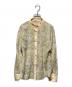 TODAYFUL（トゥデイフル）の古着「Standcollar Leaf Shirts」｜ベージュ