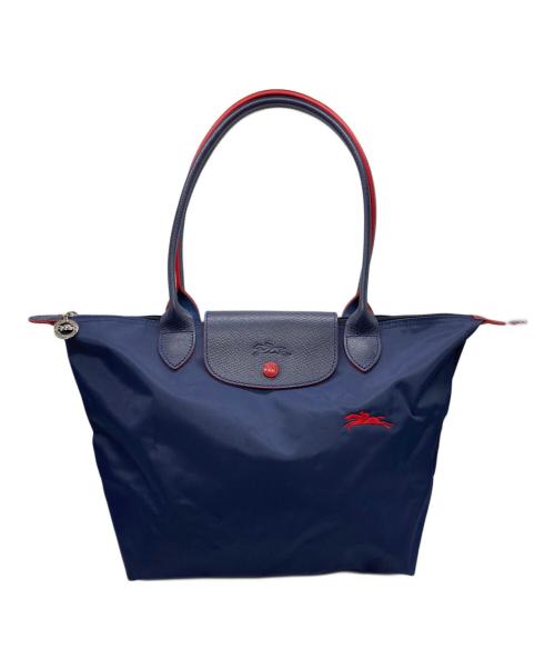 LONGCHAMP（ロンシャン）LONGCHAMP (ロンシャン) ルプリアージュトート ネイビーの古着・服飾アイテム