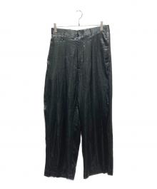 SHINYA KOZUKA（シンヤコズカ）の古着「24ss Dear,BAGGY/BLACK /アセテート」｜ブラック