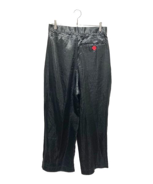 SHINYA KOZUKA（シンヤコズカ）SHINYA KOZUKA (シンヤコズカ) 24ss Dear,BAGGY/BLACK /アセテート ブラック サイズ:Mの古着・服飾アイテム