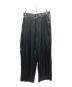SHINYA KOZUKA（シンヤコズカ）の古着「24ss Dear,BAGGY/BLACK /アセテート」｜ブラック
