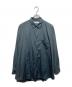 Graphpaper（グラフペーパー）の古着「Broad L/S Oversized Regular Collar Shirt / ブロードロングスリーブオーバーサイズドレギュラーカラーシャツ」｜ブラック