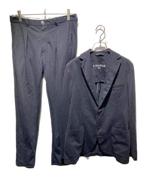 CIRCOLO 1901（チルコロ1901）Circolo 1901 (チルコロ1901) セットアップスーツ/proudly easy ブラック サイズ:46の古着・服飾アイテム