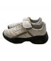glamb (グラム) Crack Leather Sneakers / クラックレザースニーカー ブラック×アイボリー サイズ:不明：12000円